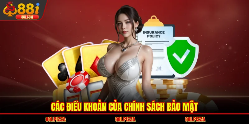 Các điều khoản của chính sách bảo mật 