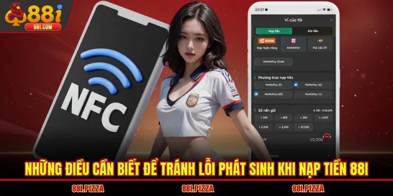 Những điều cần biết để tránh lỗi phát sinh khi nạp tiền 88I