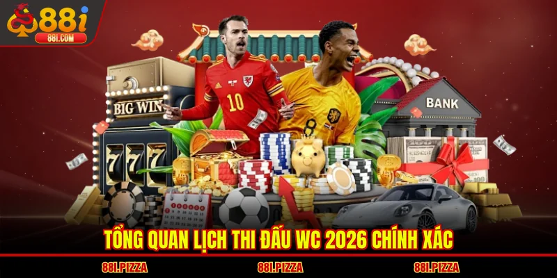 Tổng quan lịch thi đấu WC 2026 chính xác